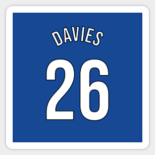 Davies 26 Home Kit - 22/23 Season Sticker